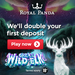 Play Great White Elk online slot at Royal Panda